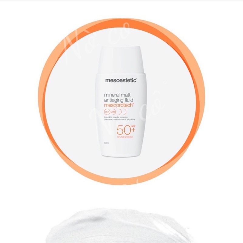 Kem chống nắng Mesoestetic mineral matt antiaging fluid | BigBuy360 - bigbuy360.vn