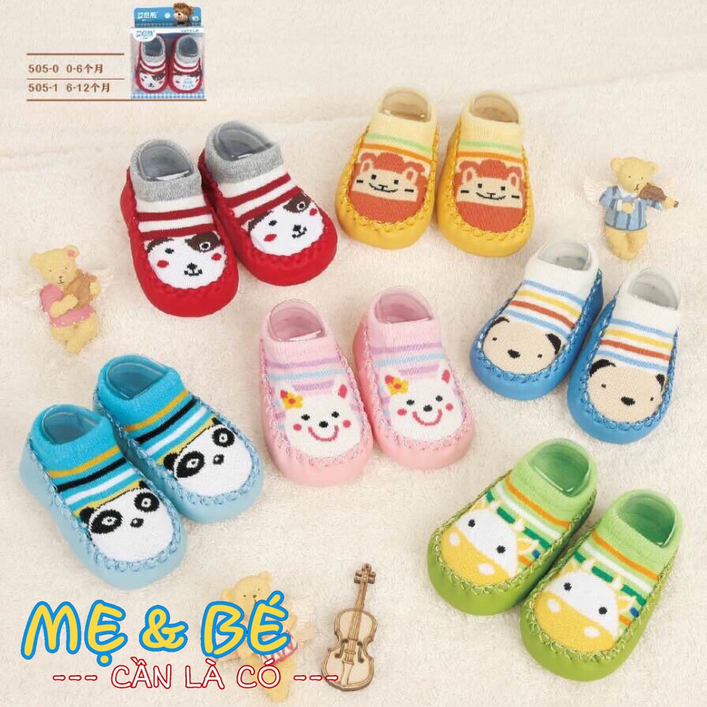 GIÀY VỚ TẬP ĐI CHO BÉ SƠ SINH-16KG SIZE 11-12-13-14CM
