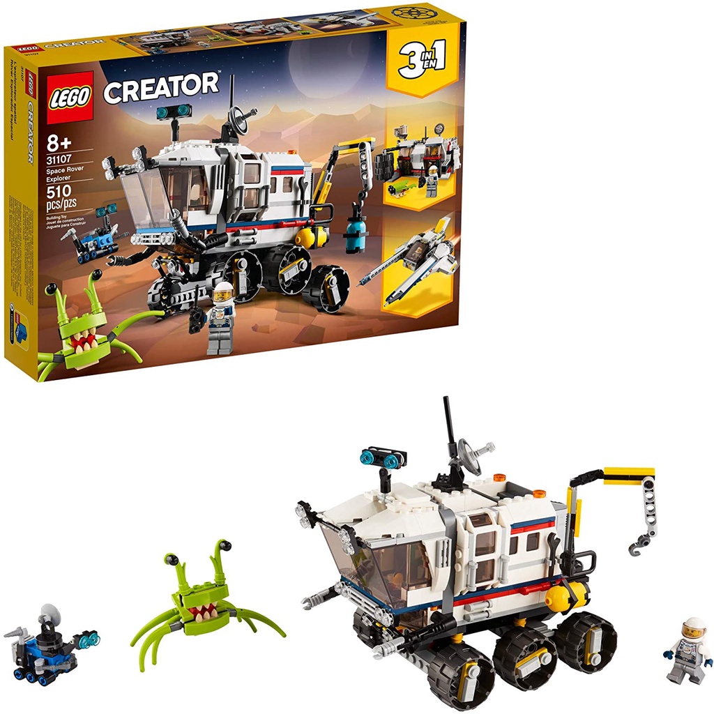 Đồ chơi LEGO CREATOR - Tàu Thám Hiểm Không Gian- mã 31107 - 510 chi tiết