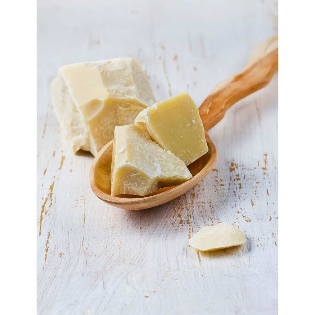 Bơ cacao nguyên chất ép từ hạt ca cao thô dùng làm socola chocolate, làm bánh, ăn chay CacaoMi Cocoa Butter