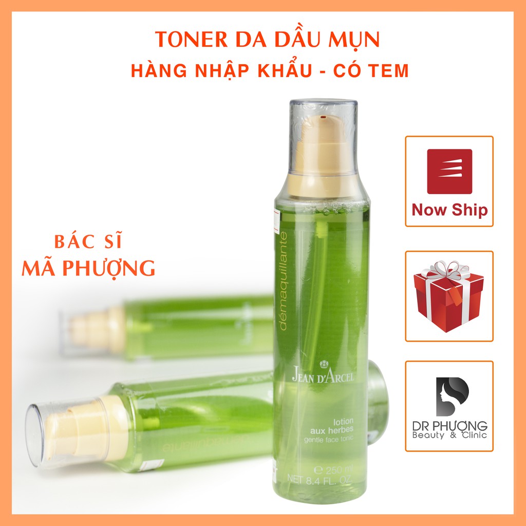 Toner cho da khô và da nhạy cảm JEAN D'ARCEL GENTLE FACE TONIC (250ml)