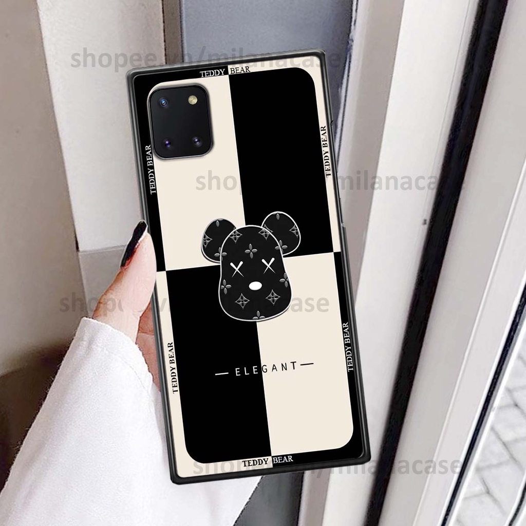 Ốp Samsung Note 10 Lite gấu be@rBrick gấu Teddy Kaws siêu đẹp, phong cách, cá tính