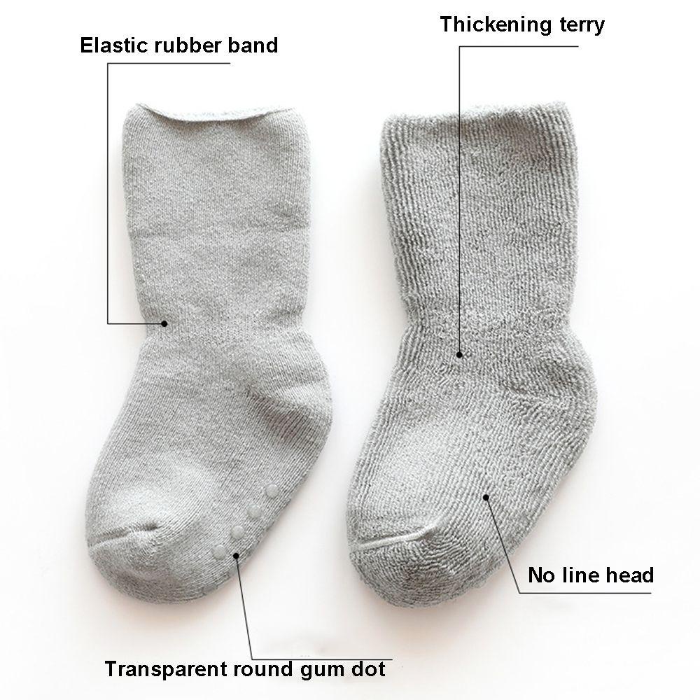 Vớ Cotton Chống Trượt Cho Bé 0-3 Tuổi