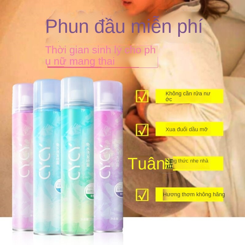 ♂☂✹dầu gội khô girlz only dry shampoo dạng xịt chăm sóc tóc thơm, dưỡng phồng cho da nam nữ, sạch bồng bềnh - vào