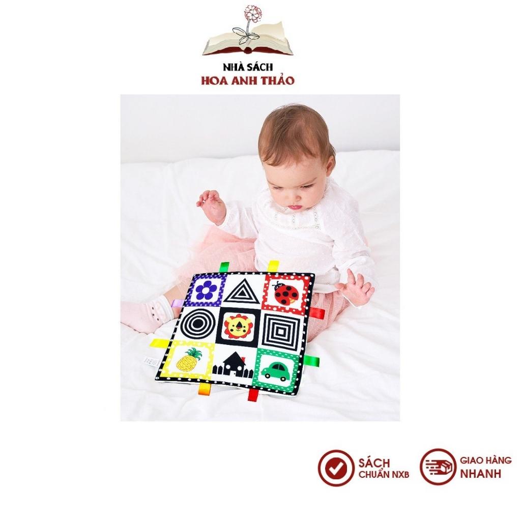 Tranh vải Tummy Time Lalala baby kích thích thị giác cho bé sơ sinh, phát triển não bộ