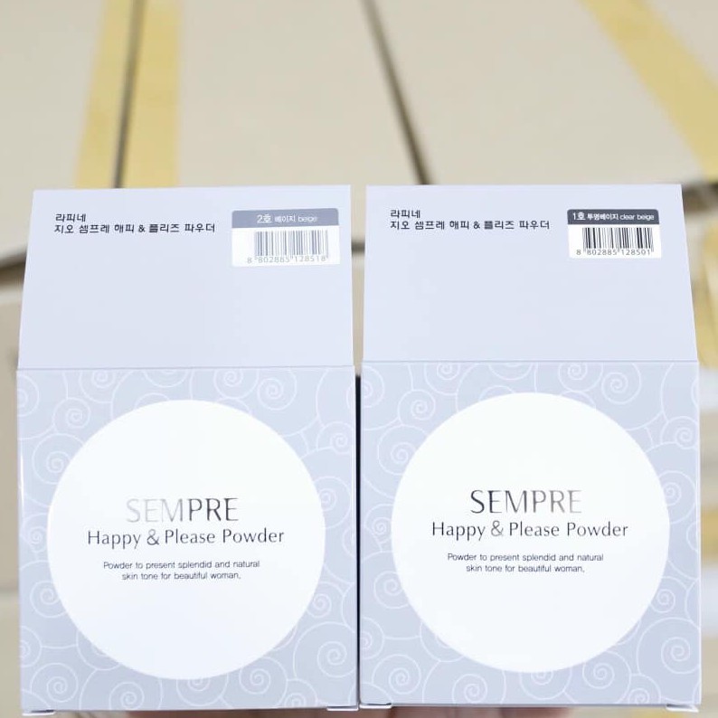 Phấn Phủ Dạng Bột Geo Sempre Happy &amp; Please Powder