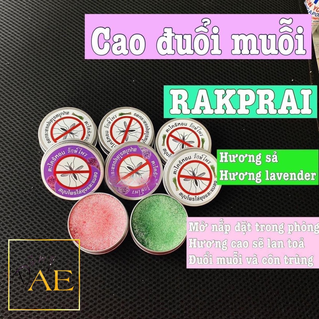 Cao đuổi muỗi Thái Lan - Rakprai