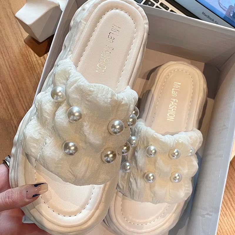 Dép Sandal Đi Ngoài Trời Đế Dày Phong Cách Thời Trang Mới