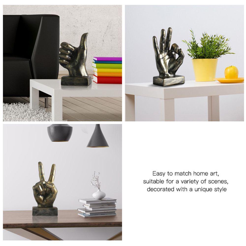 Mô Hình Tượng Điêu Khắc Thủ Công Bằng Nhựa Resin Trang Trí Nhà Cửa / Văn Phòng