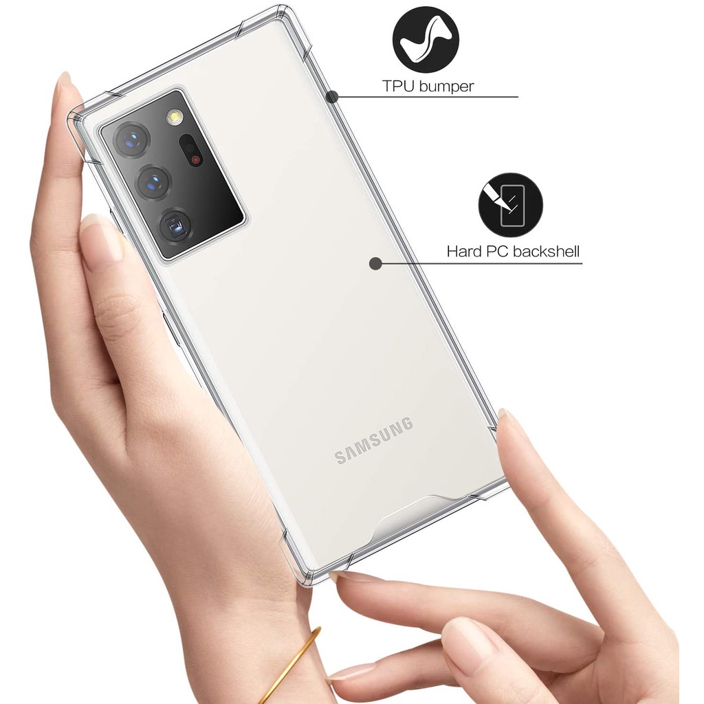 Ốp điện thoại silicon chống sốc và va chạm cho Samsung Galaxy ss Note 20 Ultra 10 9 8 Lite 10+ 5G