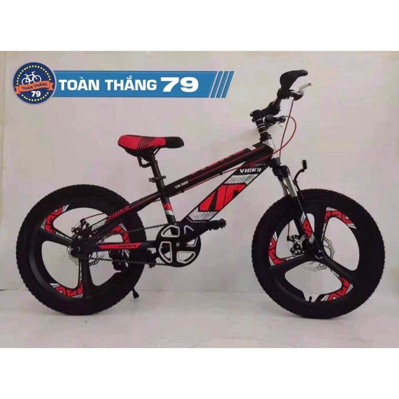 XE ĐẠP VICKY 20INCH BÁNH MÂM