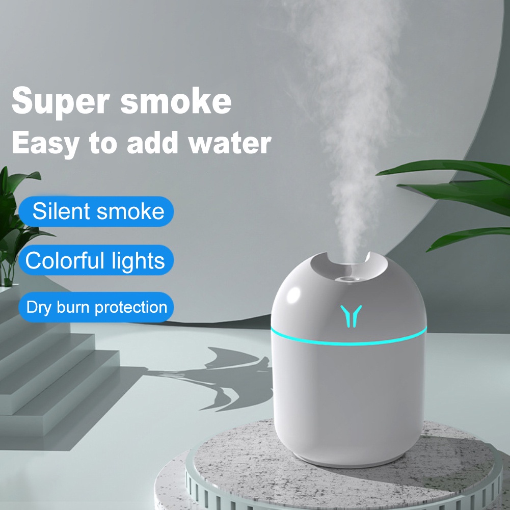 Máy Xông Tinh Dầu Nano, Xịt Khoáng Cấp Ẩm USB Colorfil Humidifier Mini