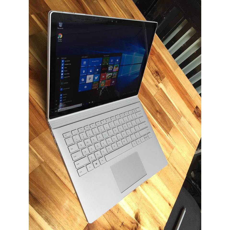 Laptop Surface Book with Performance Base, i7 6600u, 16G, 512G, 3K, Vga GTX 965M