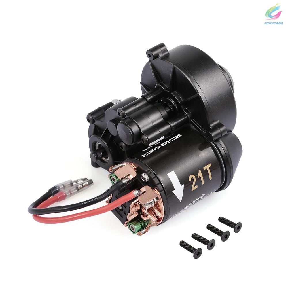 AUSTAR 540 21T RC Brushed Motor with Gear Box for 1/10 Axial SCX10  RC Car