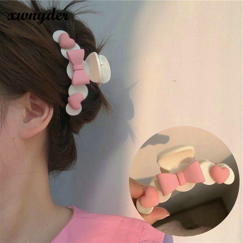 Kẹp Tóc Hình Hoa Hồng Đơn Giản Dễ Thương Dành Cho Nữ