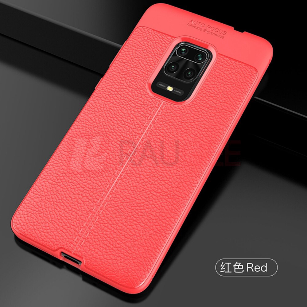 Xiaomi Redmi Note 9S Note 9 Pro Case Luxury Silicone Cover Leather Styple Phone Back Case