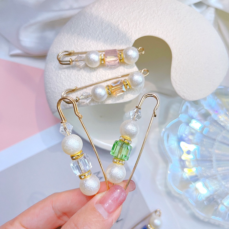 Ghim Cài Áo Đính Ngọc Trai Chống Ánh Sáng Dành Cho Nữ