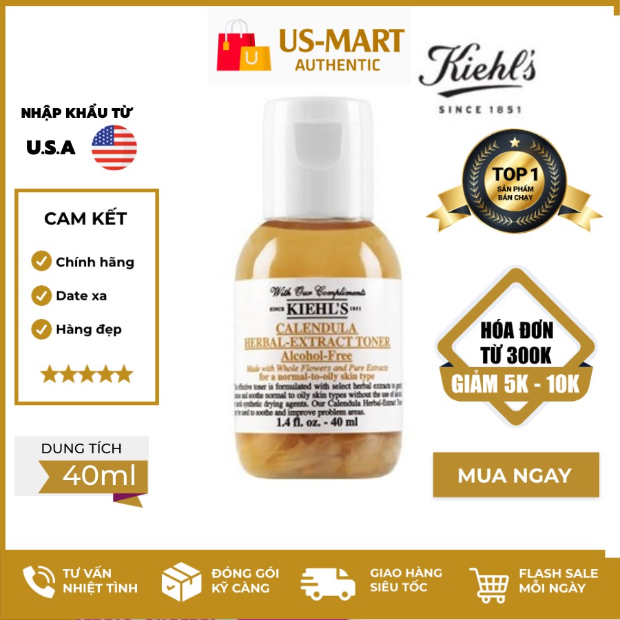 Toner Hoa Cúc Kiehl’s 40ml Minisize