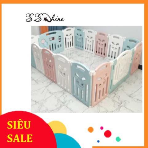 Quây cũi nhựa LUCKMAN ,gấp gọn cho bé, tặng kèm thảm, 100 quả bóng và giỏ đựng bóng