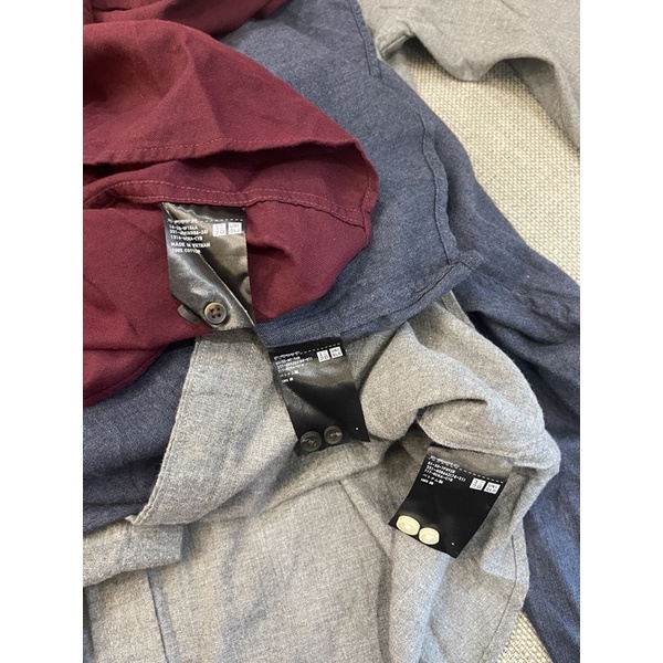Sơ mi uniqlo dài tay chính hãng