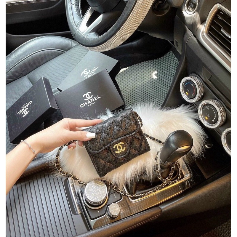 Ví cầm tay đeo chéo mini fullbox
