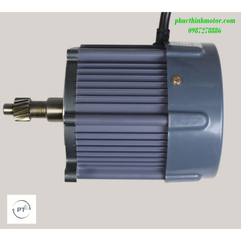 Động cơ gắn cầu visai 48v1000w chế oto điện, xa ba bánh, bốn bánh chính hãng