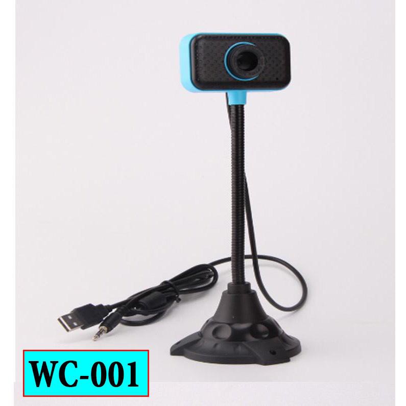 Webcam chân cao WC-001 (Micro ẩn) HD 480p hàng chất lượng cao siêu bền bảo hành 3 tháng 1 đổi 1