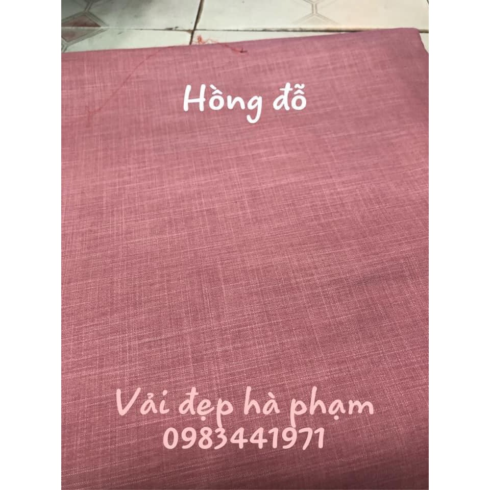 Vải đũi lạnh sịn chất đẹp