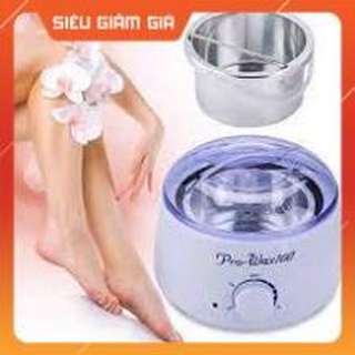 Nồi nấu sáp wax lông máy nấu sáp wax lông triệt lông tại nhà,SPA loại nồi PRO100, Nồi chống dính tặng kèm que gỗ
