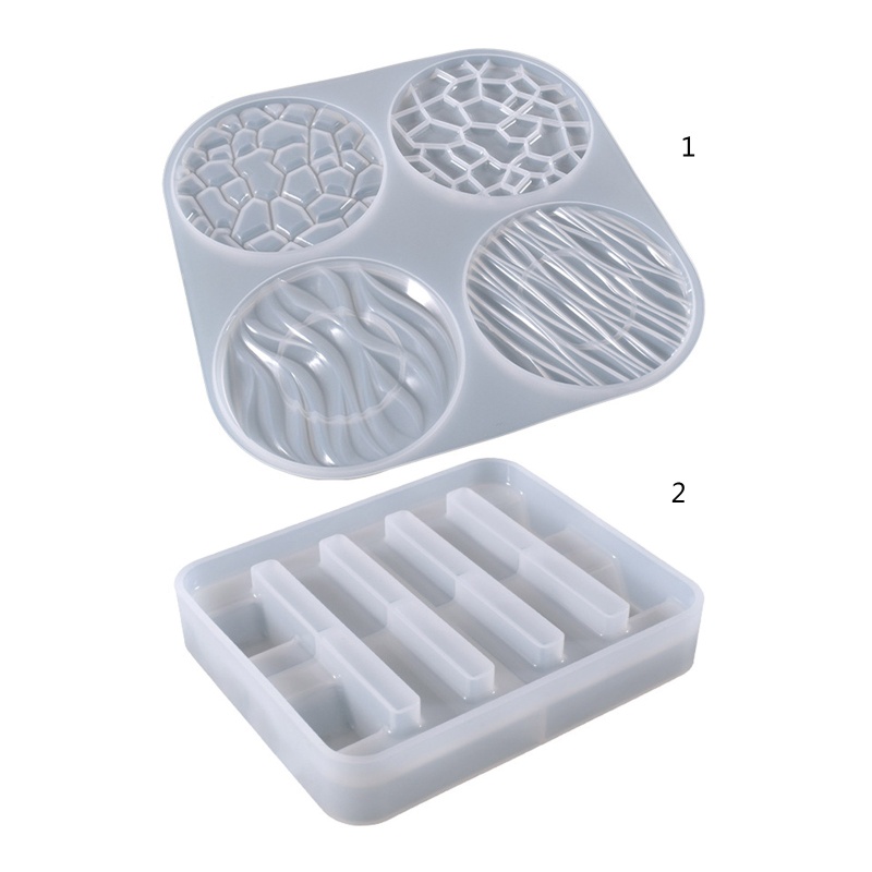 Khuôn Silicone Hình Tròn Dùng Làm Resin Resin Diy