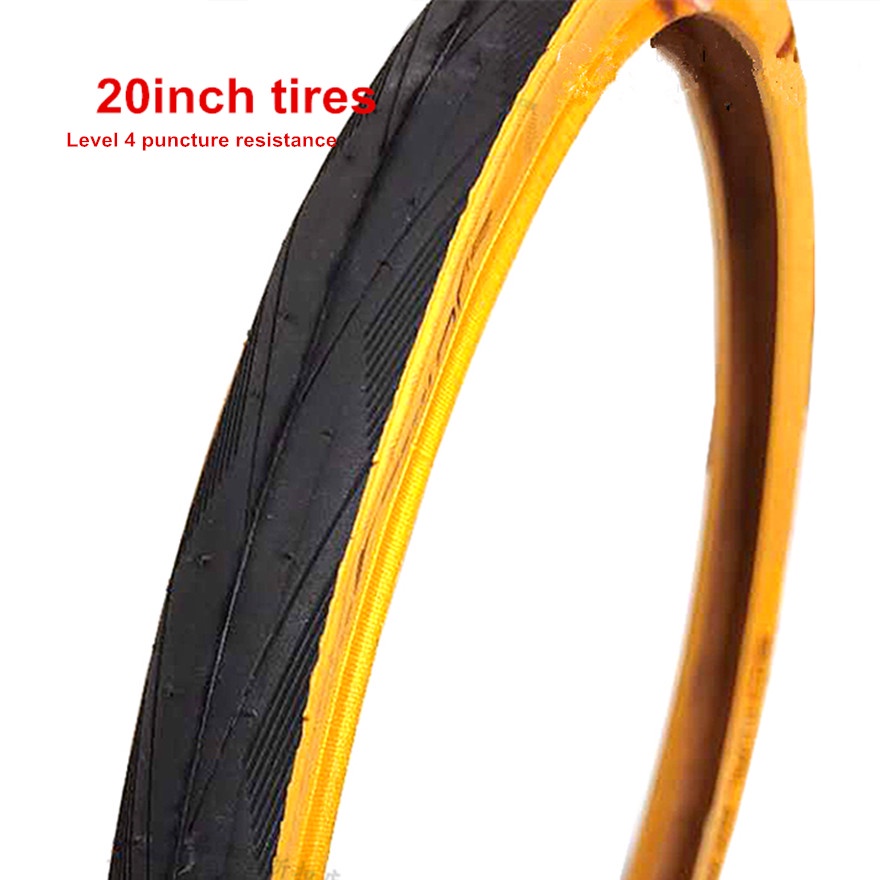 Lốp Xe Đạp 20 Inch 406 451 Màu Vàng 20 * 1.1 BMX Chất Lượng Cao