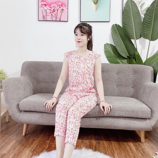đồ bộ chất lụa mềm mát không nhăn