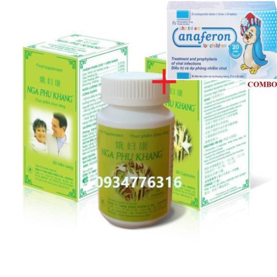 Combo Chim cánh cụt Nga+ ✅ NGA PHỤ KHANG (Thực Phẩm Hỗ Trợ Điều Trị U Nang Buồng Trứng. U Xơ Tiền Liệt Tuyến)