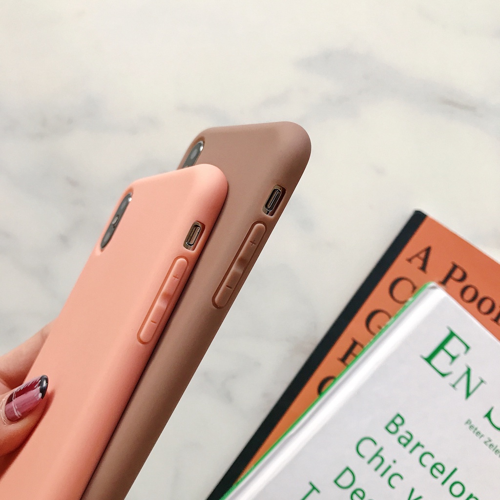 Ốp điện thoại TPU mềm chống rơi thích hợp cho Iphone 6 6s 7 8 Plus Se 2020 X Xr Xs Max 11 12 Pro Max 12mini