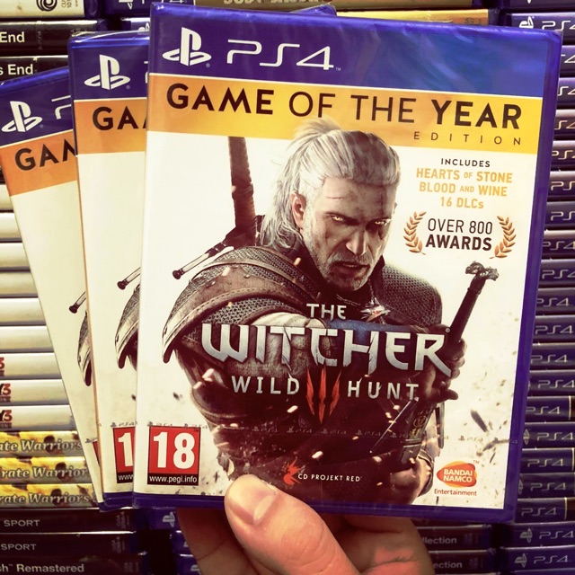 GAME PS4 THE WITCHER GOTY NEW HỆ EU