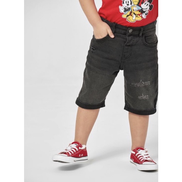 Quần short jeans bé trai Canifa SJ565 cho bé từ 4-7 tuổi