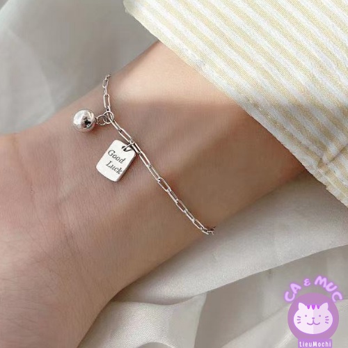Vòng tay mạ bạc Goodluck