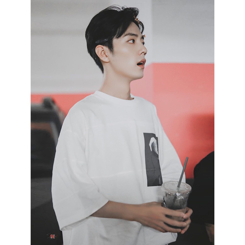 Áo phông ngắn tay cheapmoment Tiêu Chiến Xiao Zhan