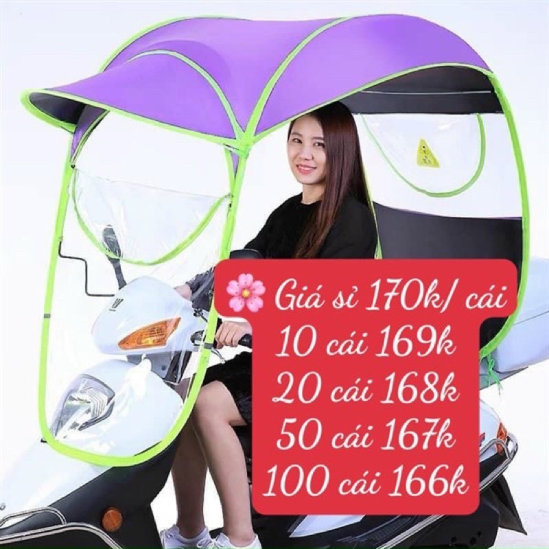 DÙ CHE XE MÁY - BẤT CHẤP NẮNG, MƯA