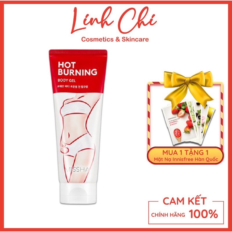 [Mẫu Mới 2020] Kem Tan Mỡ Missha Hot Burning Perfect Body Gel tuýp 200ml