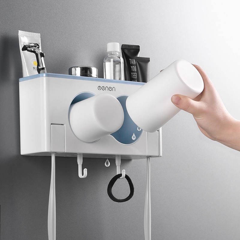 Giá Đỡ Bàn Chải Đánh Răng Gắn Tường Tiện Dụng Cho Phòng Tắm