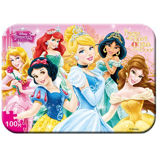 Puzzle ghép hình CÔNG CHÚA 100 pcs dập nổi - Hàng cao cấp