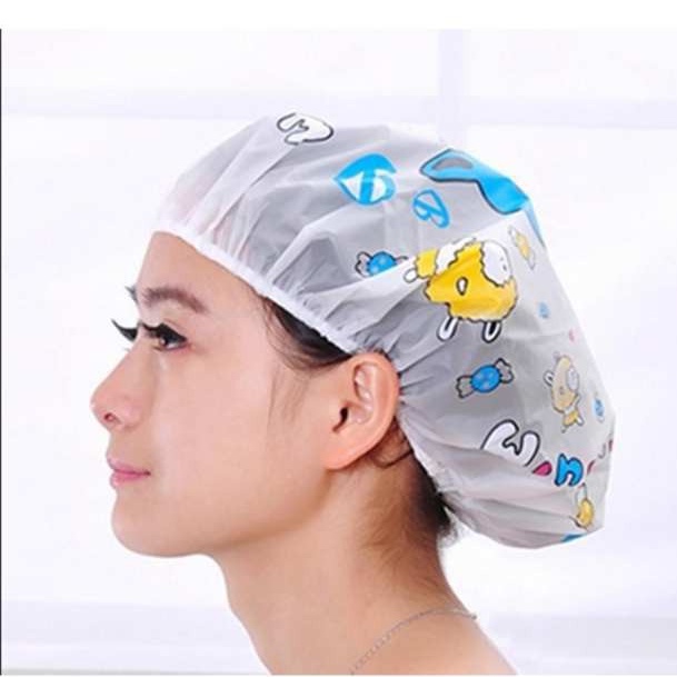 Mũ Chụp Trùm Đầu Chống Nước Ướt Tóc Khi Tắm