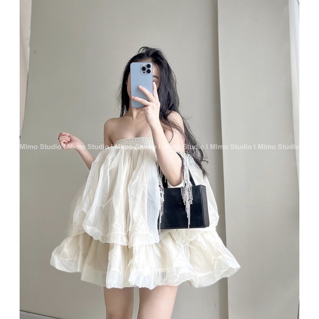 -  Quà tặng sinh nhật,bạn gái Áo ống xòe