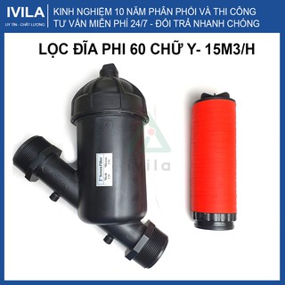 Bộ Lọc Đĩa phi 27 / 34 / 42 / 48 / 60 - Bộ lọc cặn, rác ren dùng cho hệ thống tưới nhỏ giọt, tưới phun sương, phun mưa