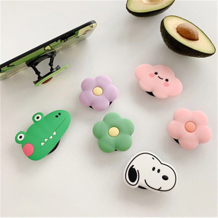 Giá Đỡ Điện Thoại Poc Mẫu Mới Nhất 2019 Loại Bé - IRING Có Thể Thu Gọn Hình KAWS - Bơ -Hoa - Cá Sấu Hồng -Hồng Anh Case | BigBuy360 - bigbuy360.vn