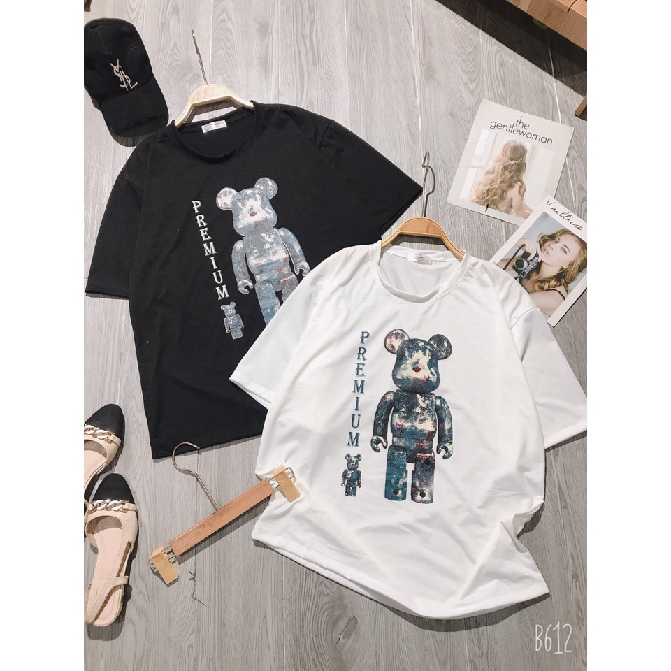 Áo phông tay lỡ gấu loang PREMIUM Áo thun phông nam nữ UNISEX  Cotton tay lỡ form  thụng