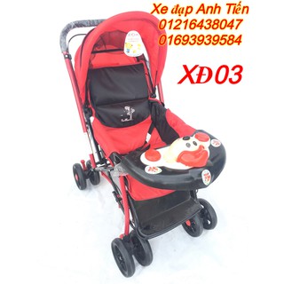 Xe đẩy 2 chiều V203 xuất xứ Hồng Kong cho bé từ 0 đến 36 tháng tuổi