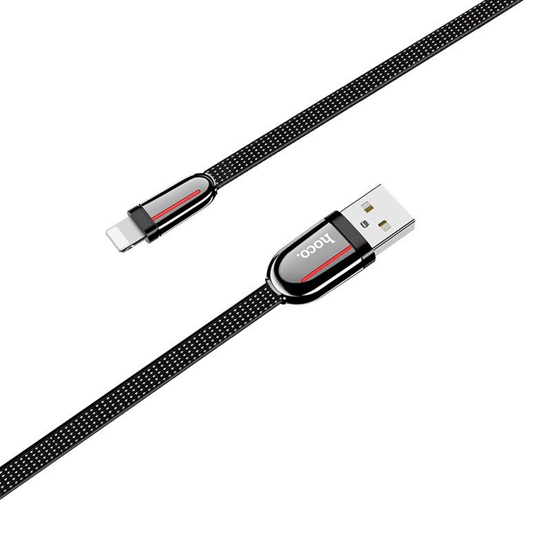 🔥CÁP TỰ NGẮT🔥Dây cáp sạc U74 IP 1.2m HOCO U74 2.4A cho IPHONE,VIVO,XIAOMI,OPPO dây sạc SAMSUNG dây dù chống