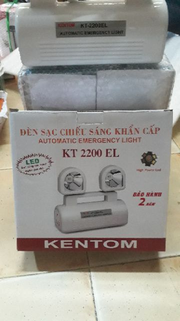 ĐÈN SẠC KHẨN CẤP KENTOM CAO CẤP